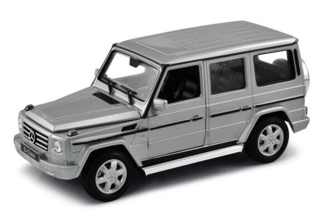 Welly Kovový model Mercedes-Benz G-Class 1:24 silver