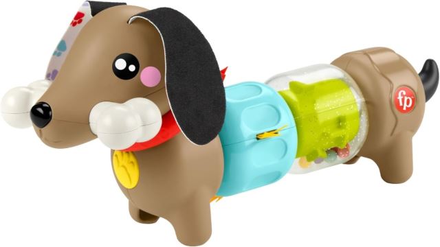 Mattel Fisher-Price® Chrastící a klapající jezevčík, HTW91