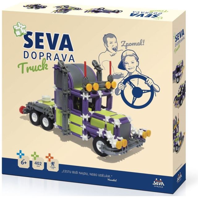 SEVA Doprava Truck, 402 dílků