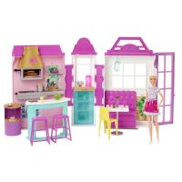Mattel Barbie Restaurácia s bábikou, herný set, HBB91 (1)