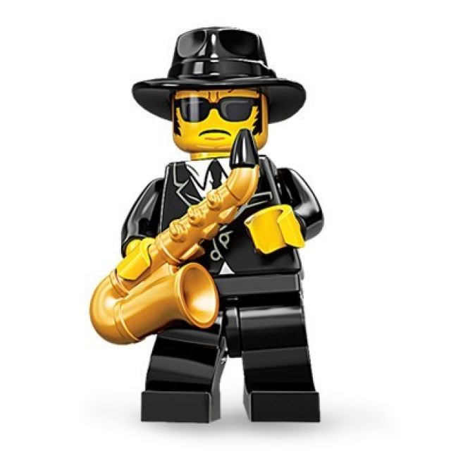 LEGO 71002 Minifigurka Saxofonista