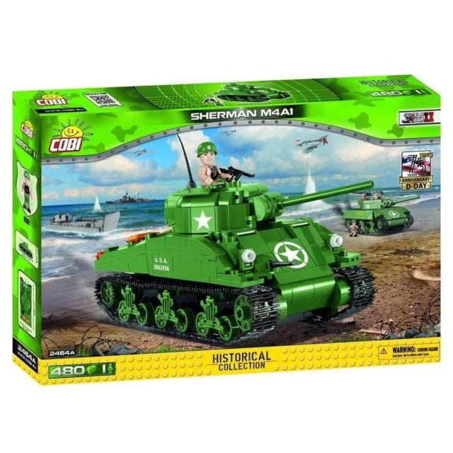 COBI 2464 SMALL ARMY – II WW M4A1 Sherman