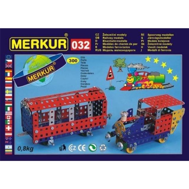 Merkur 32 Železniční modely - 300 dílů
