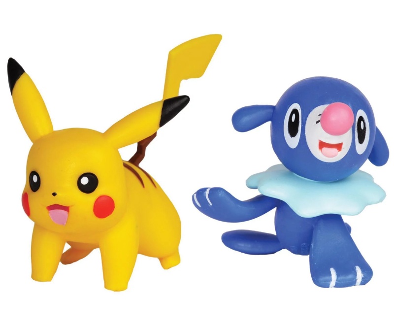 Pokémon battle sběratelská figurka pikachu & popplio