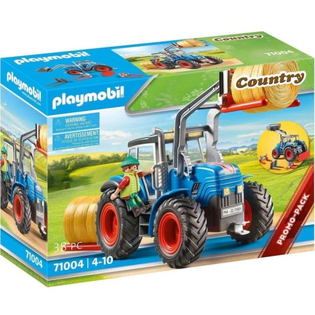 Playmobil 71004 Veľký traktor s príslušenstvom