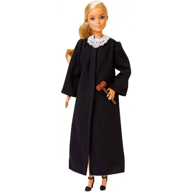 Mattel Barbie Soudkyně běloška, FXP42