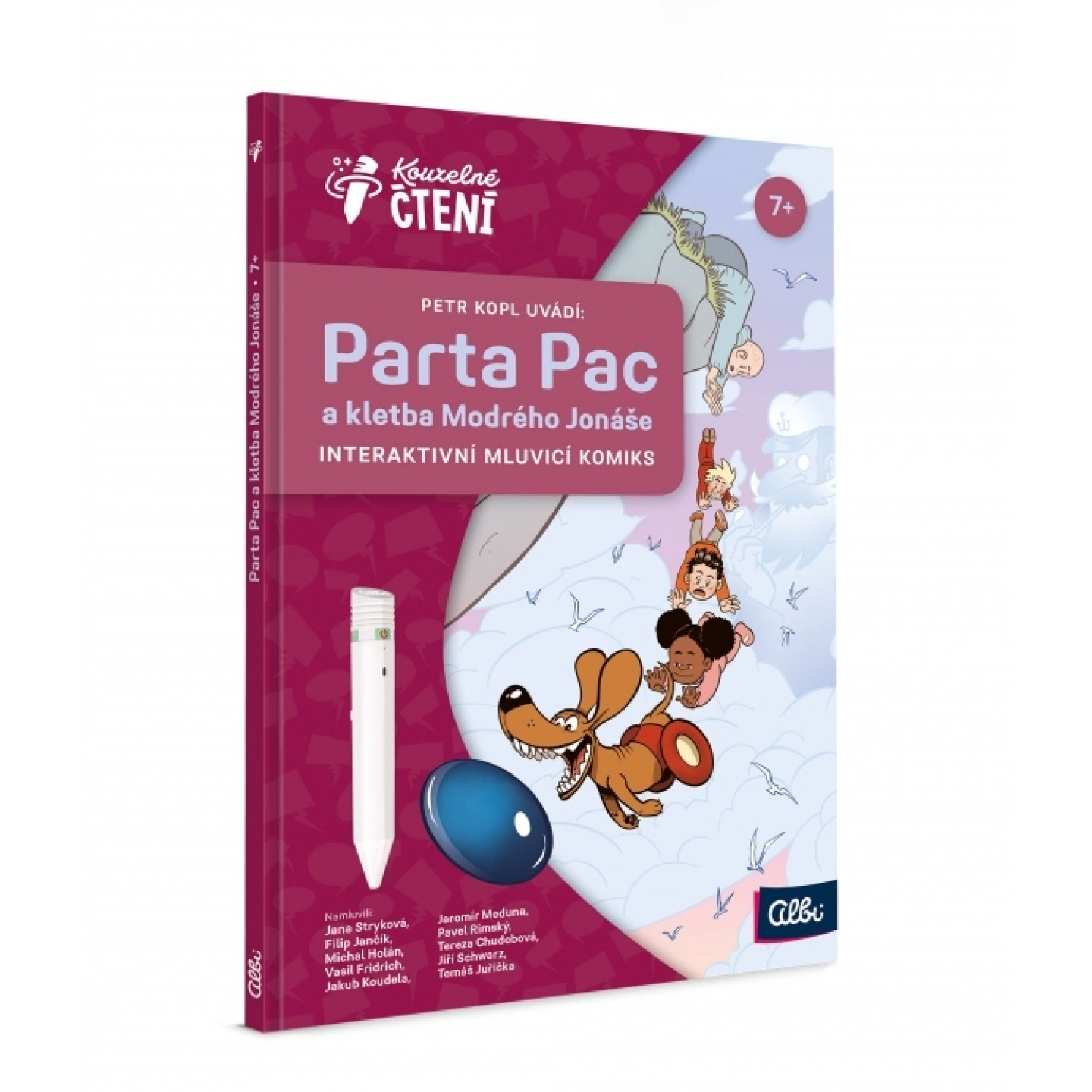 Levně Albi kouzelné čtení komiks parta pac