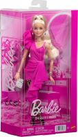 Mattel Barbie® DELUXE STYLE Modelka v ružových šatách s volánom, JJN73 (1)