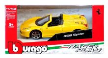 Bburago 1:43 FERRARI Race&Play 458 Spider (1)