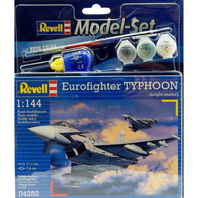 Revell 04282 Model set letadlo Eurofighter Typhoon 1:144