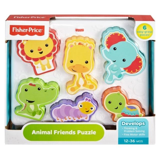 Fisher Price Puzzle se zvířátky, Mattel CMY38