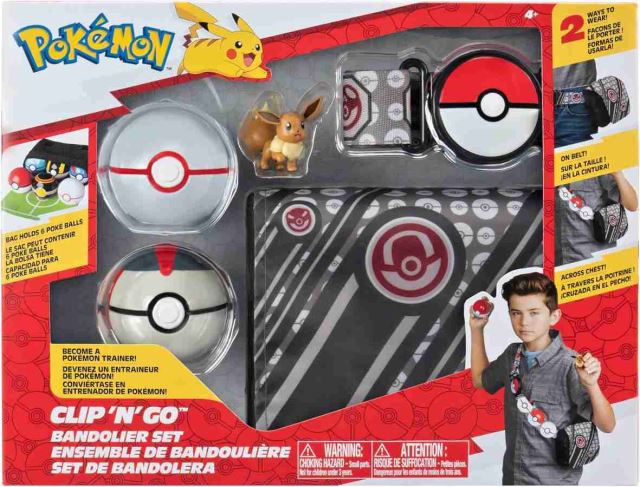 Pokémon Clip 'n' Go Bandolier Set Eevee