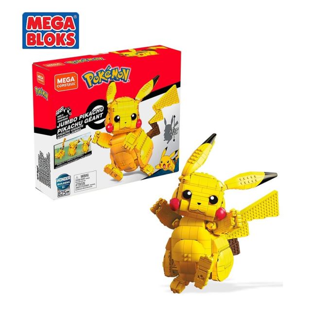 Mega Construx Pokémon Jumbo Pikachu, Mattel FVK81