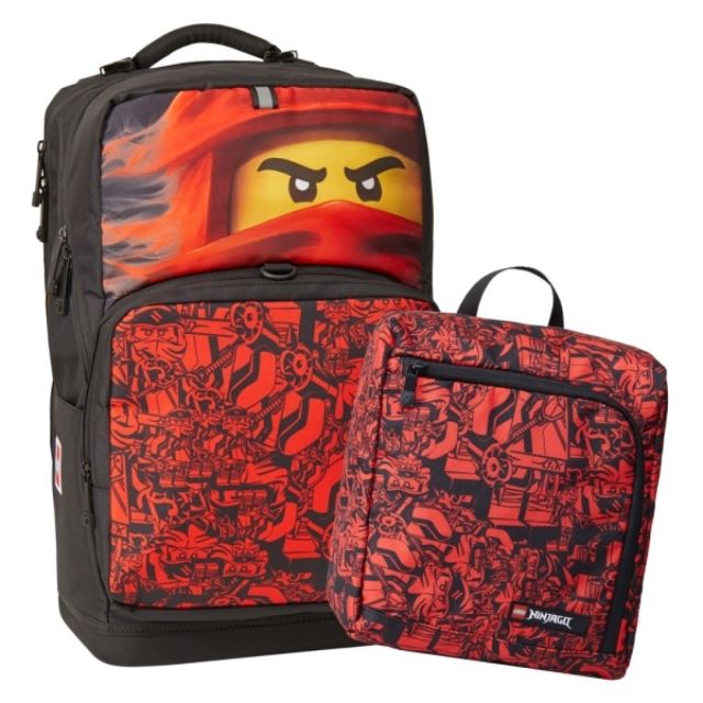 LEGO Ninjago Red Maxi Plus - školský batoh