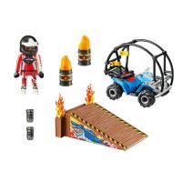 Playmobil 70820 Starter Pack Kaskadérská show se čtyřkolkou (1)