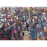Ravensburger 16770 Puzzle Star Wars: Mandalorian výzva 1000 dílků (1)