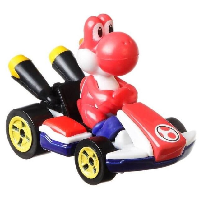 Hot Wheels Mariokart RED YOSHI, Mattel GPD90