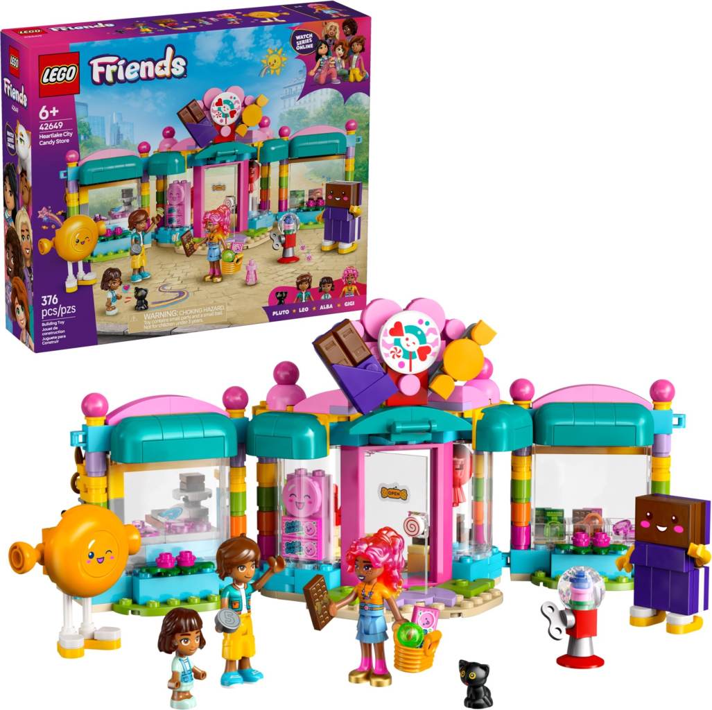 Lego® friends 42649 cukrárna v městečku heartlake