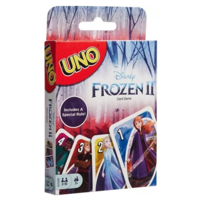 Karty UNO Ledové království 2, Mattel GKD76