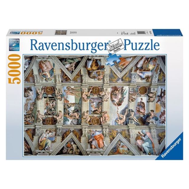 Ravensburger 17429 Puzzle Sixstinská kaple 5000 dílků