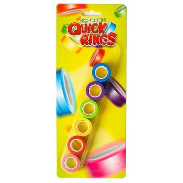Quick rings barevné 3cm 6ks