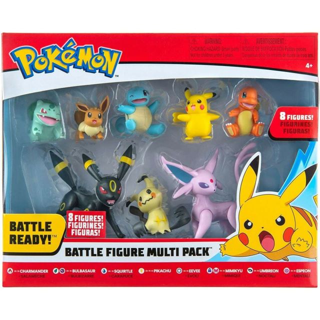 Pokémon figúrky Multipack 8-Pack