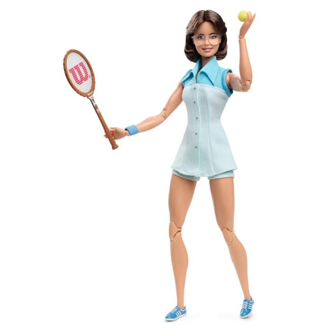 Barbie Inspirující ženy BILLIE JEAN KING, Mattel GHT85