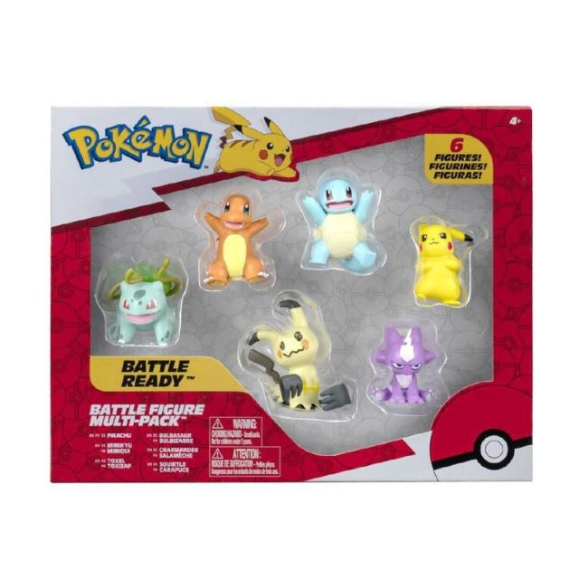 Pokémon figurky Multipack 6-Pack