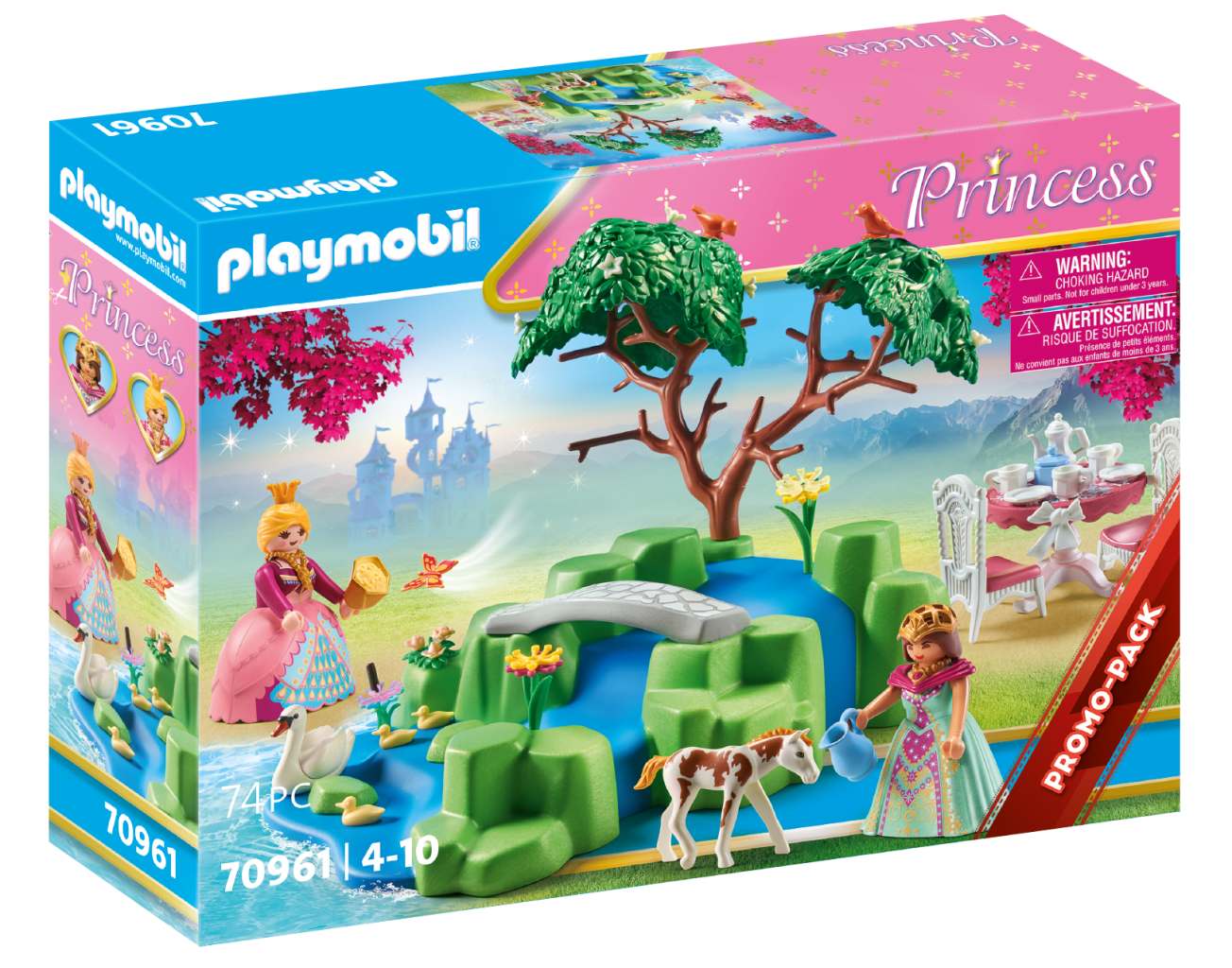 Playmobil 70961 princezny - piknik s hříbětem