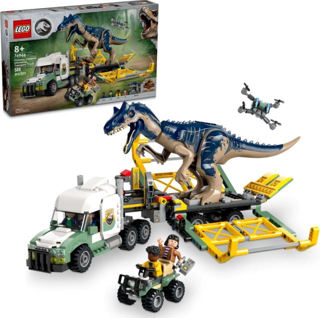 LEGO® Jurassic World 76966 Dinosauří mise: Přeprava allosaura