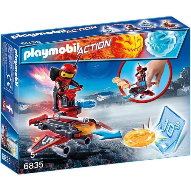 Playmobil 6835 Firebot s létajícími disky