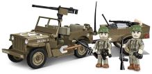 COBI 3132 Americký ozbrojený terénny automobil Jeep Willys MB & Trailer (2)