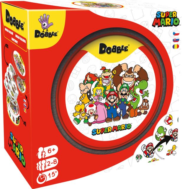 Hra Dobble Super Mario