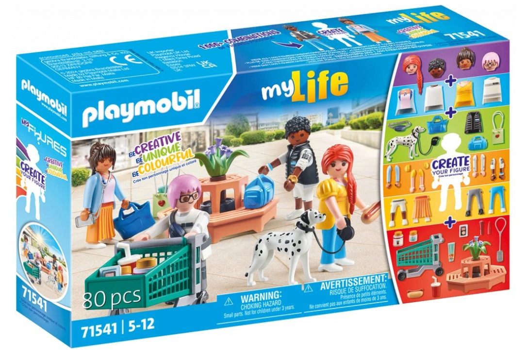 Playmobil 71541 my figures: nákupy