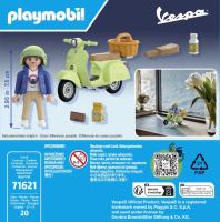 Playmobil 71621 Vespa 150 Sprint Veľmi svetlo zelená (2)