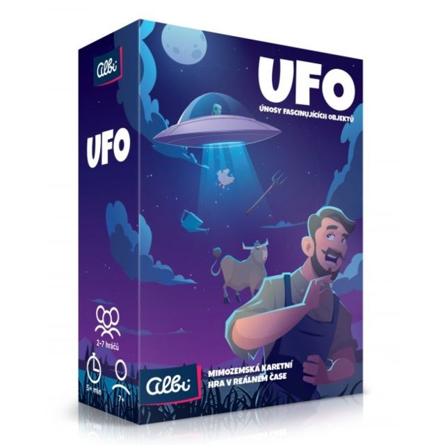 Albi UFO: Únosy fascinujících objektů  - karetní hra