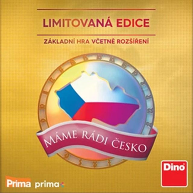 DINO Máme rádi Česko limitovaná edice