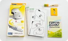 EUGY Kakadu 3D kartónová skladačka (4)