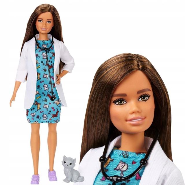 Mattel Barbie Veterinářka, GJL63